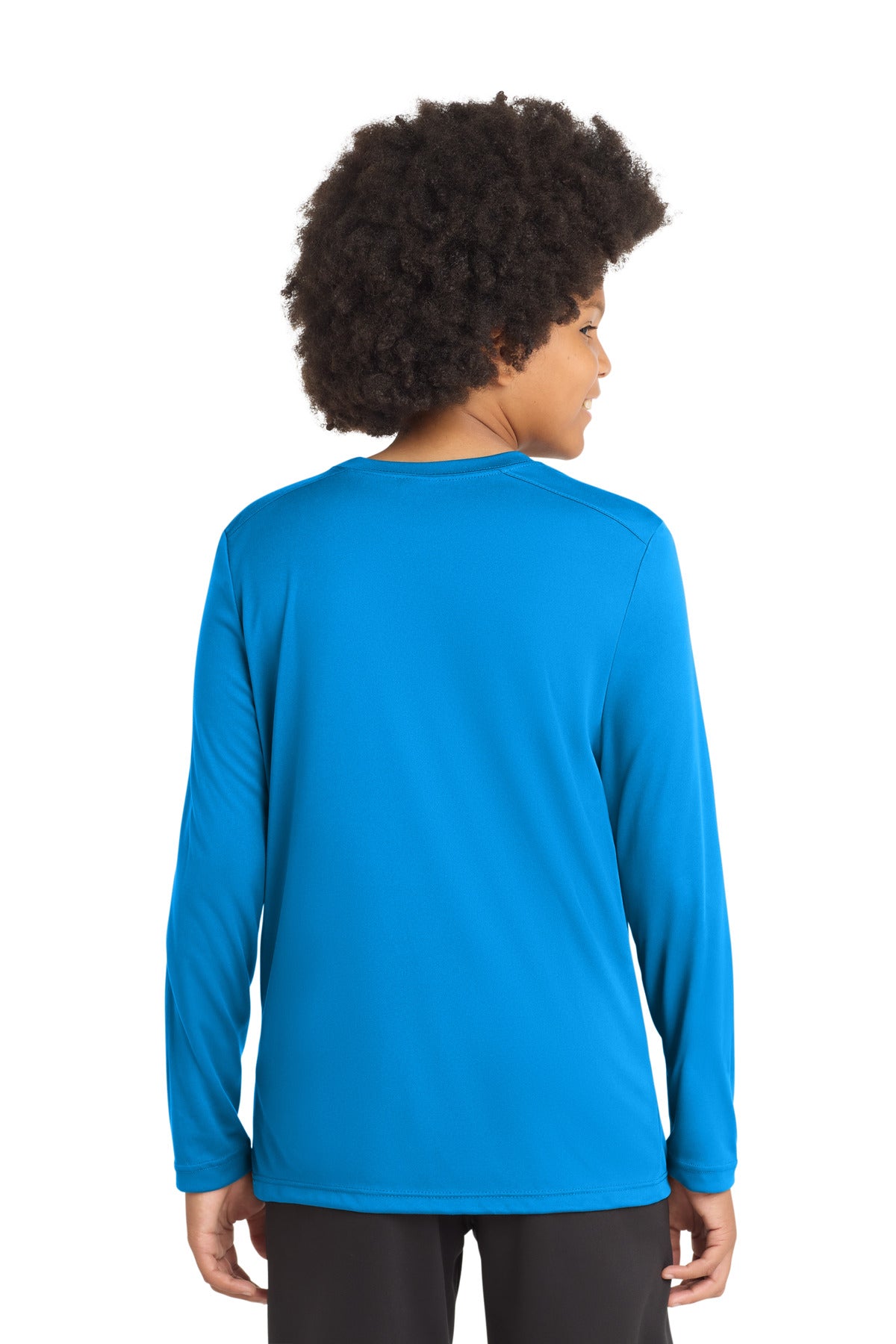 Sport-Tek  Youth Posi-UV Pro Long Sleeve Tee. YST420LS