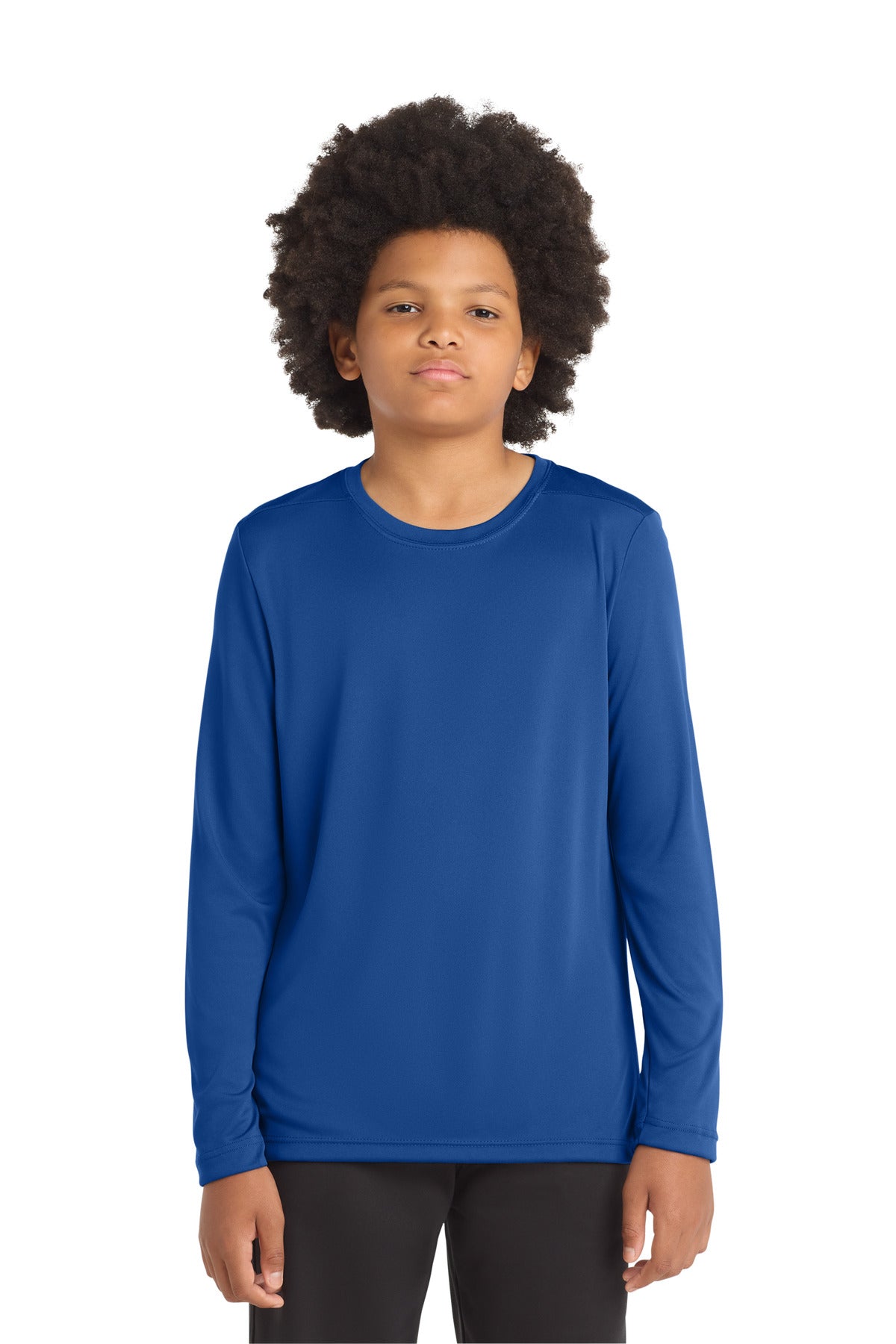 Sport-Tek  Youth Posi-UV Pro Long Sleeve Tee. YST420LS