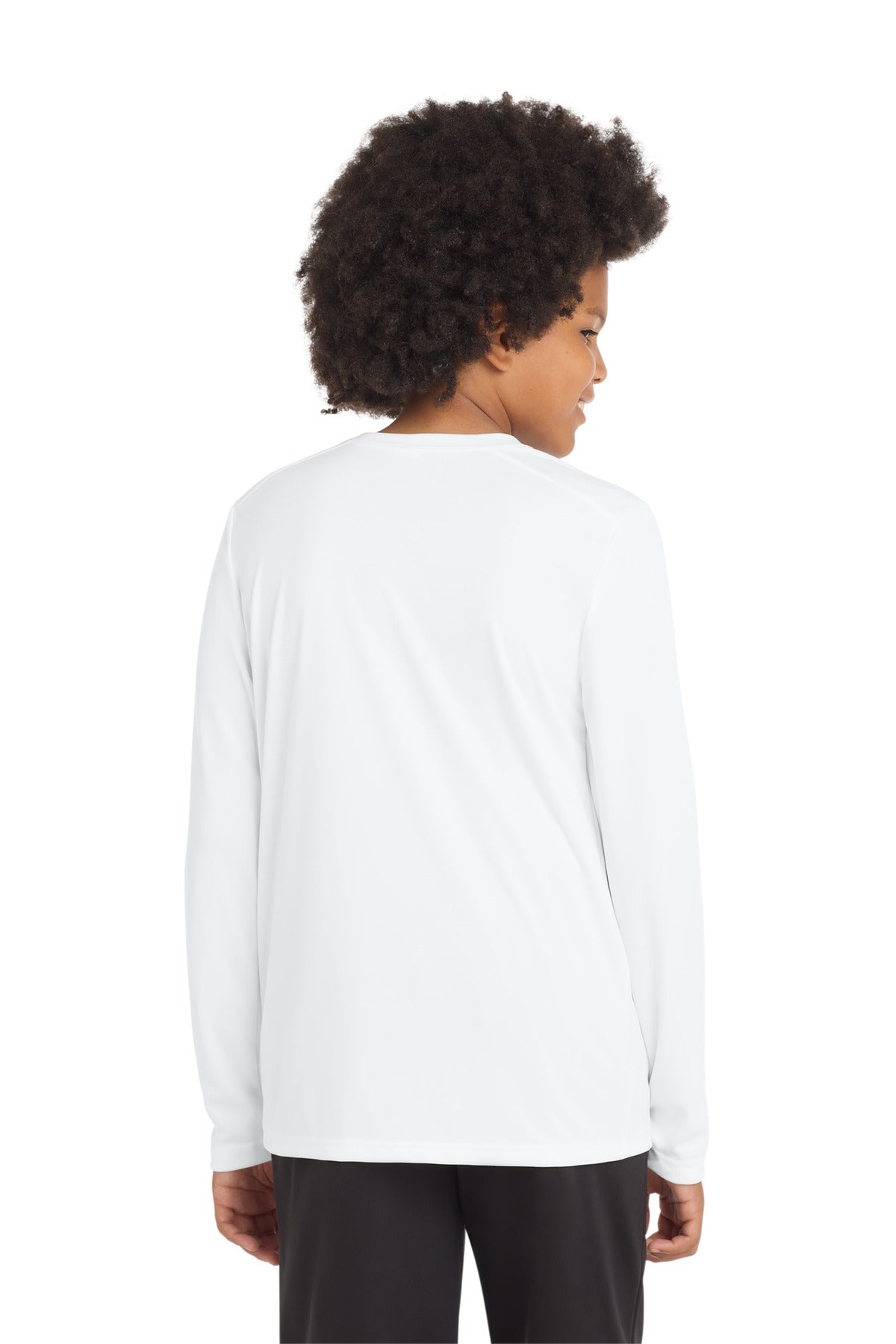 Sport-Tek  Youth Posi-UV Pro Long Sleeve Tee. YST420LS