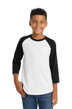 Sport-Tek Youth Colorblock Raglan Jersey.  YT200