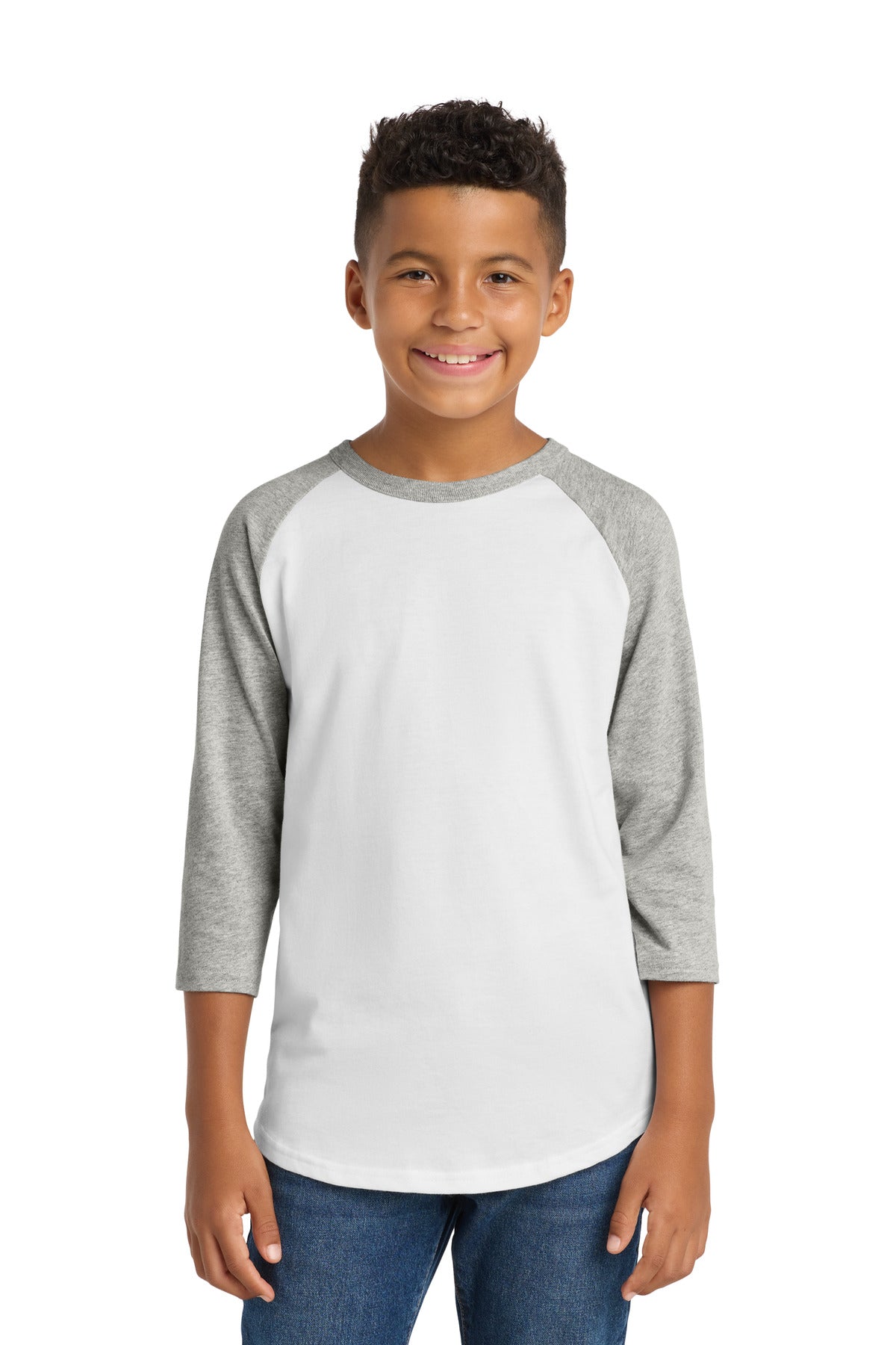 Sport-Tek Youth Colorblock Raglan Jersey.  YT200